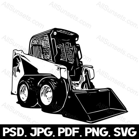 show me a picture of a skid steer|skid steer graphics.